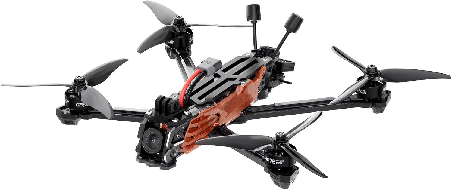 GEPRC Vapor‑D6 O4 Pro FPV Drone – Carbon‑Fiber Racing Quadcopter with 