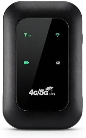 LICAEVEY 4G Portable Wi‑Fi Hotspot – 300 Mbps Mobile Router