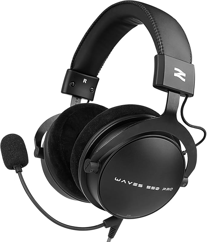 Talomen Studio Monitor Headphones – Wired Over‑Ear Design with Detacha