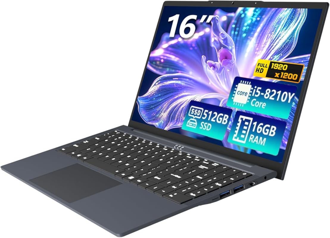 KUMNOSAL 16‑Inch i5 Laptop