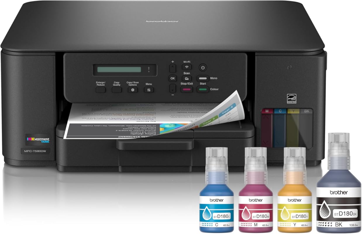 Brother INKvestment Tank 580 Wireless Color Inkjet