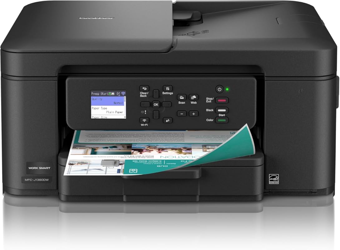 Brother WorkSmart 1360 Wireless Color Inkjet