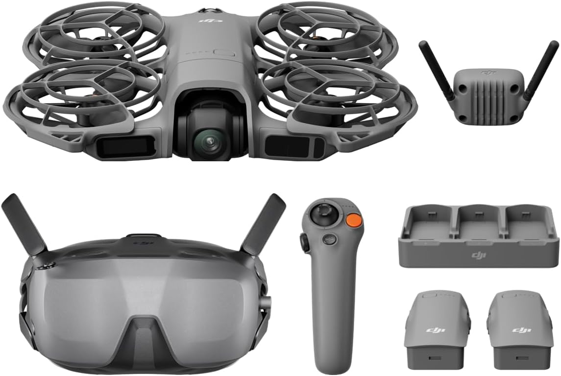 DJI Neo 2 Motion Fly More Combo – 4K FPV Drone with RC Motion 3, Goggl
