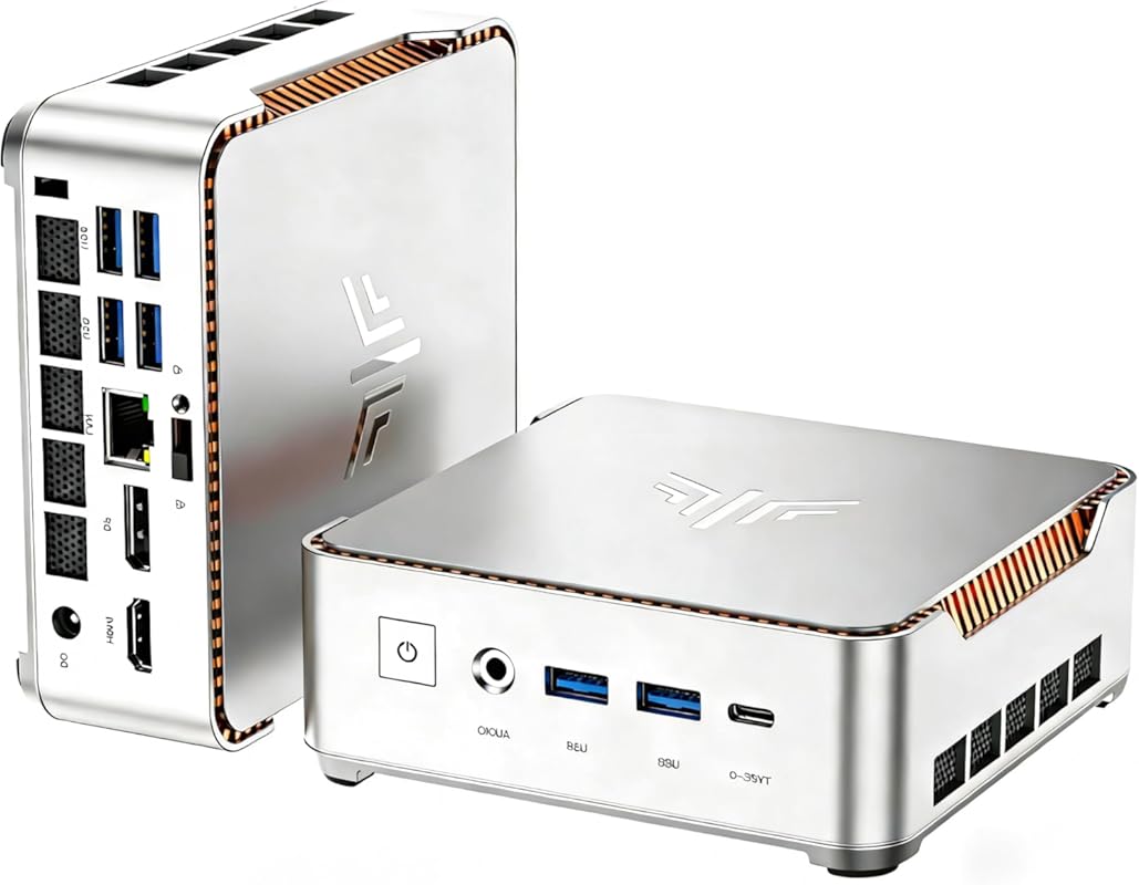 Kamrui P2 PC with Intel i5‑12600H 12‑core, 16 GB RAM, 512 GB SSD, Wind