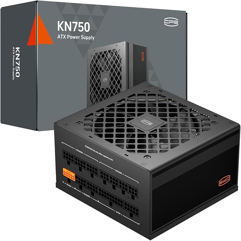 PCCOOLER KN750 750W Power Supply – Fully Modular, ATX 3.1, 80+ Gold, P