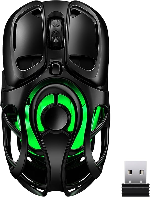 YPBDAN Wireless Gaming Mouse – Tri‑Mode 2.4 GHz/USB‑C/Bluetooth 5.3