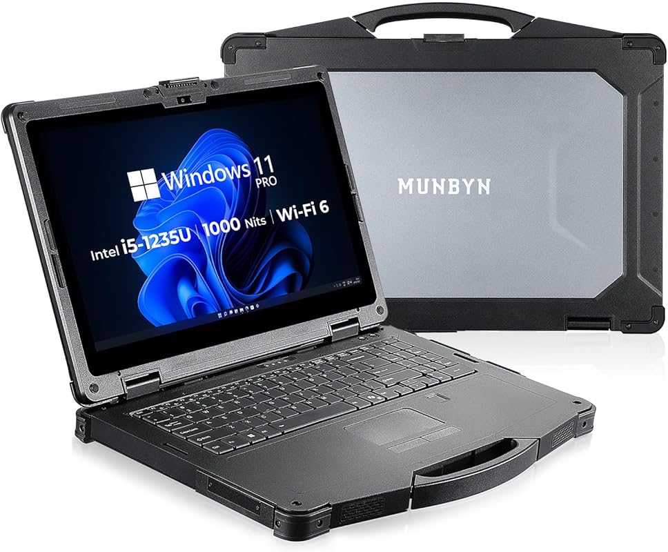 MUNBYN IRX16 Rugged Laptop