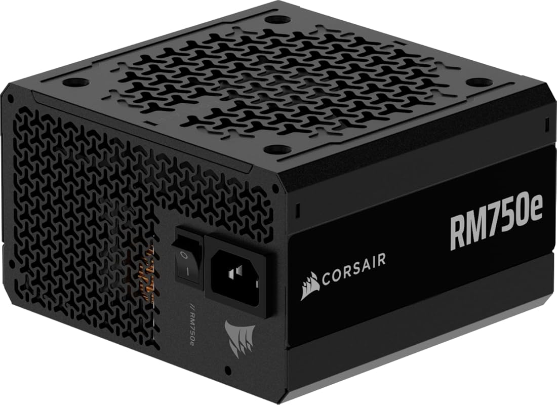 Corsair RM750e 750W ATX 3.1 Power Supply – Fully Modular, PCIe 5.1 Rea