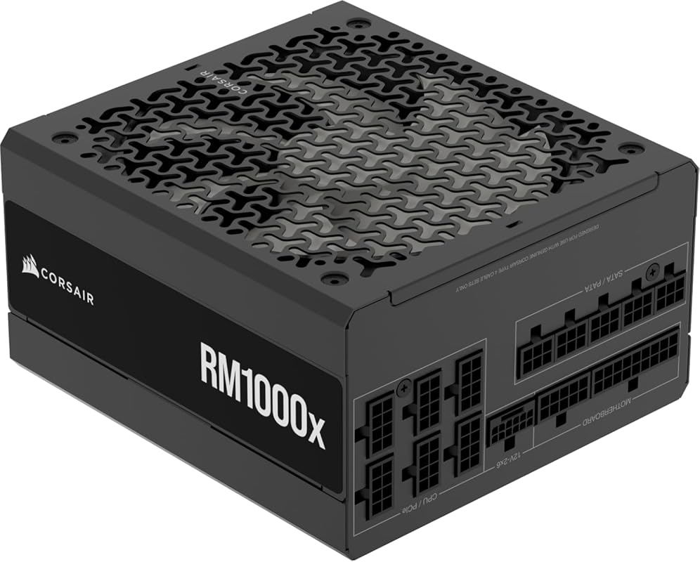 Corsair RM1000x 1000W ATX 3.1 Power Supply – Fully Modular, PCIe 5.1 R