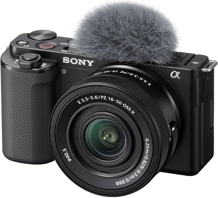 Sony Alpha ZV‑E10 Vlog Camera Kit – APS‑C sensor, interchangeable lens