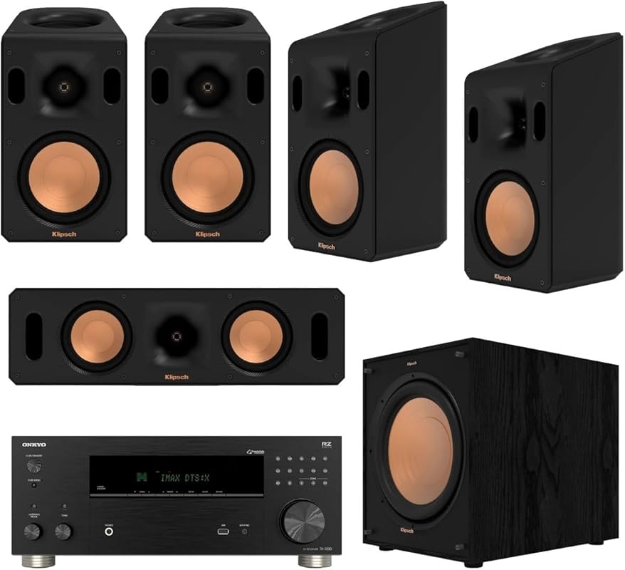 Klipsch Reference Cinema 9.2‑Channel Home Theater Bundle with Onkyo TX