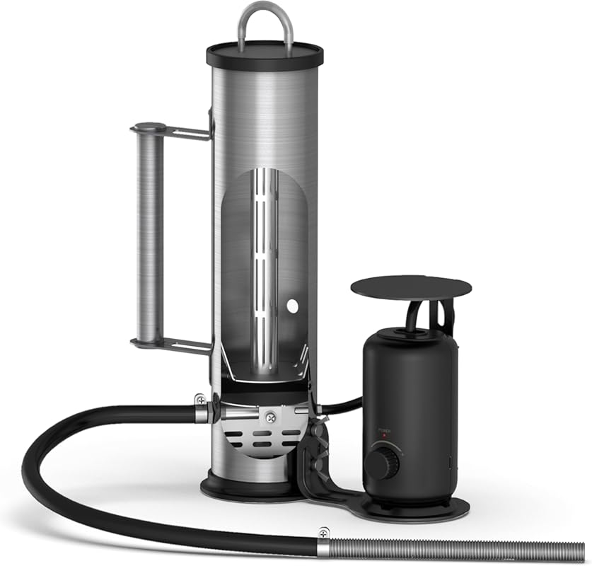 LAZYFOX Portable Cordless Smoke Generator – Electric Outdoor Smoker Tu