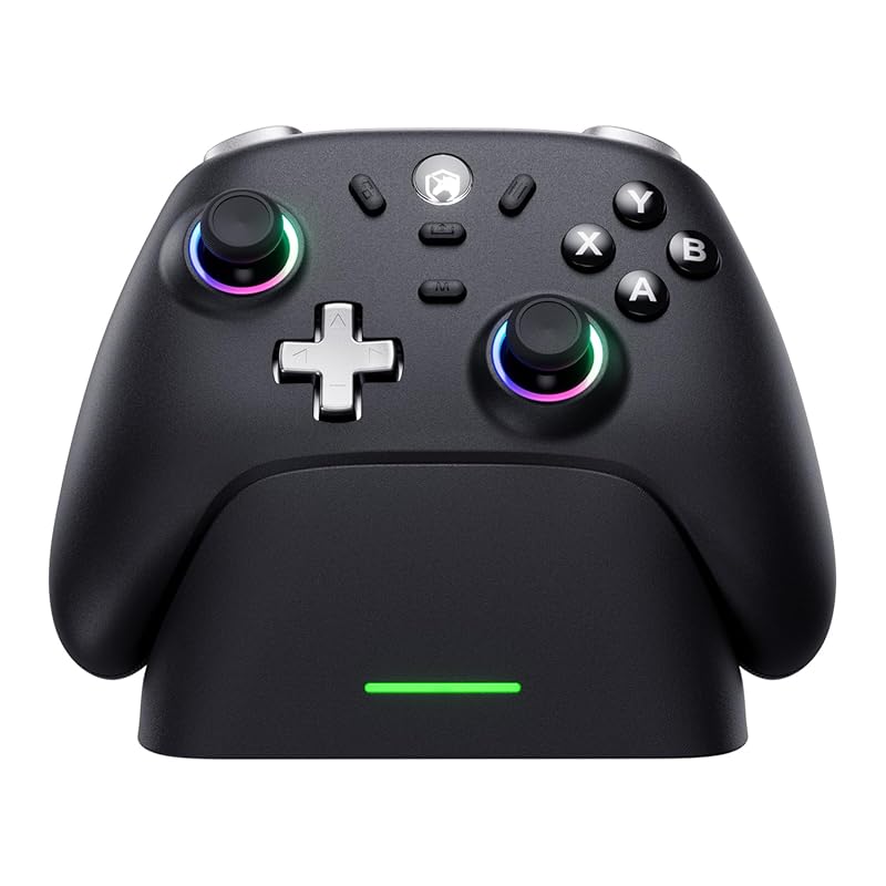 ECHTPower Wireless PC Gaming Controller – Hall‑Effect Joysticks, 1000 