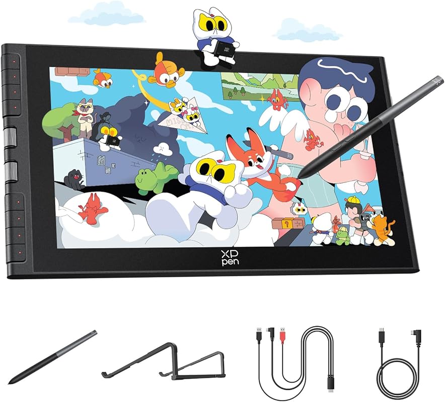 XPPen Artist 12 3rd Gen Drawing Tablet – 11.9‑inch screen, X4 pen 16K 