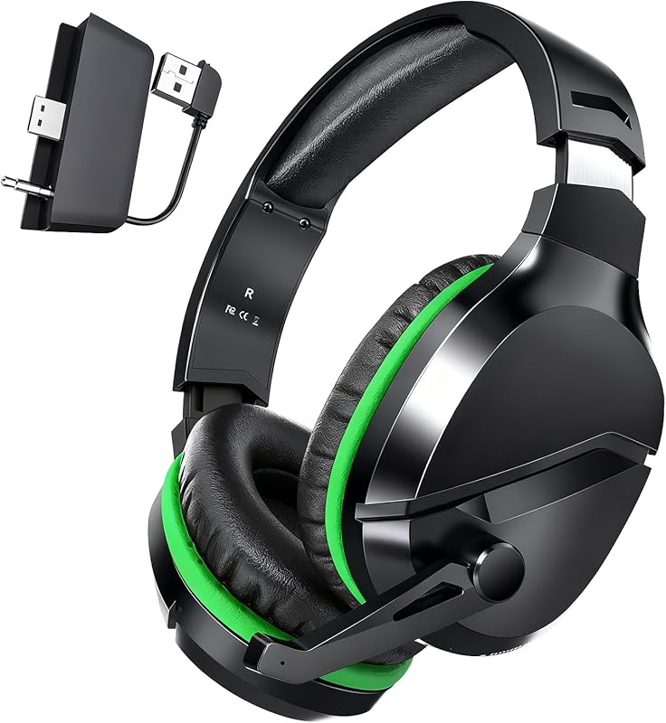WolfLawS Wireless Gaming Headset for Xbox Series X|S, Xbox One, PS5, P