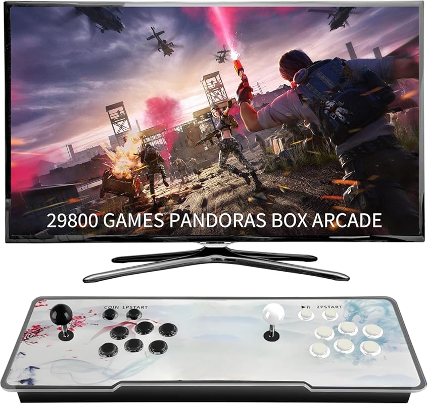 Pandora Box Retro Arcade – 29,800‑Game Console, Full HD 1280×720, 3D, 
