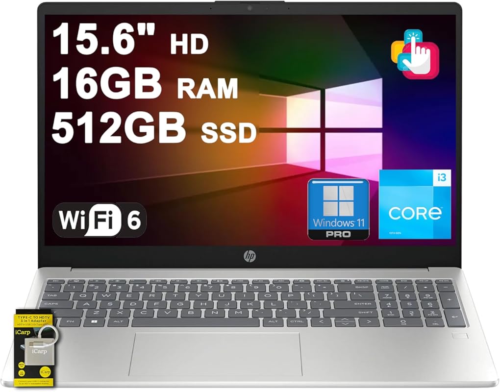 HP Business & Student Laptop, 15.6
