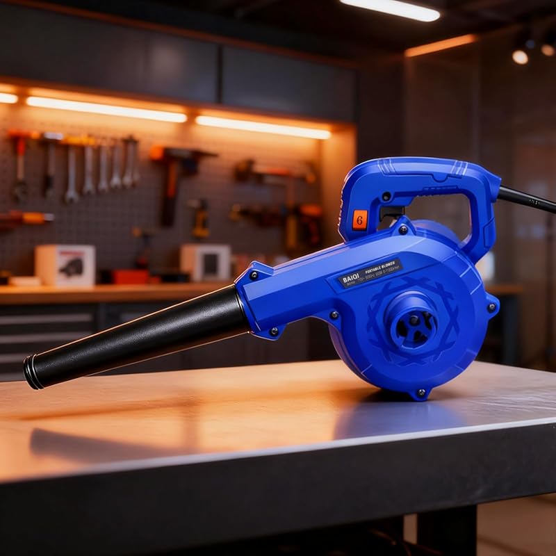 Portable 110V 580W Corded Electric Handheld Blower/Vacuum