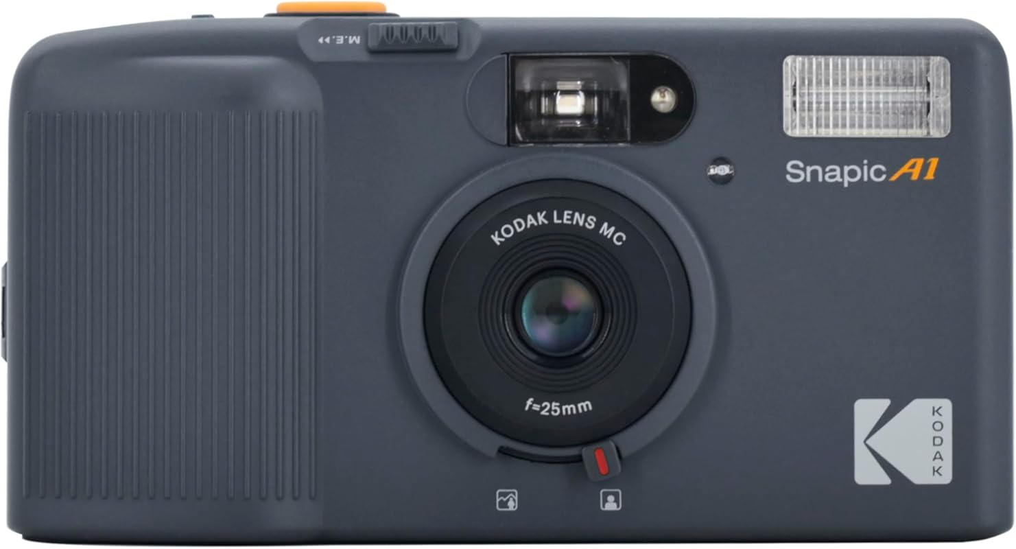 Kodak Snapic A1 35mm Film Camera – Reusable, Lightweight, 2‑Zone Focus