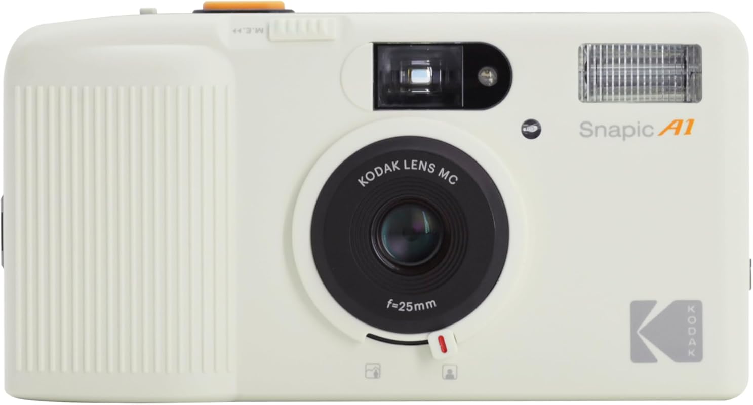Kodak Snapic A1 35mm Film Camera – Reusable, Lightweight, 2‑Zone Focus