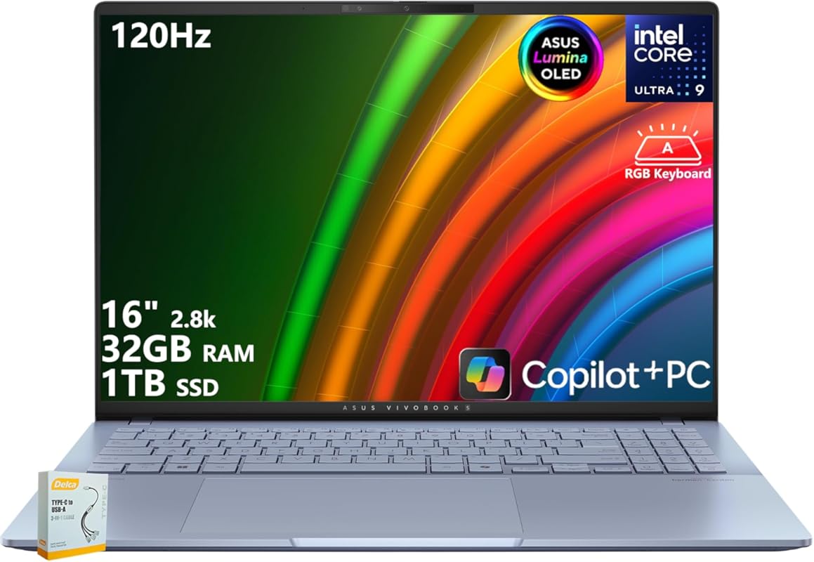 ASUS VivoBook S16 AI Laptop