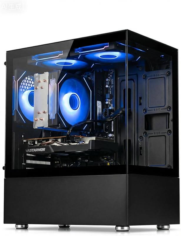 suevery Prebuilt Tower Desktop PC with Intel i7 3.6 GHz 4‑Core, 16 GB