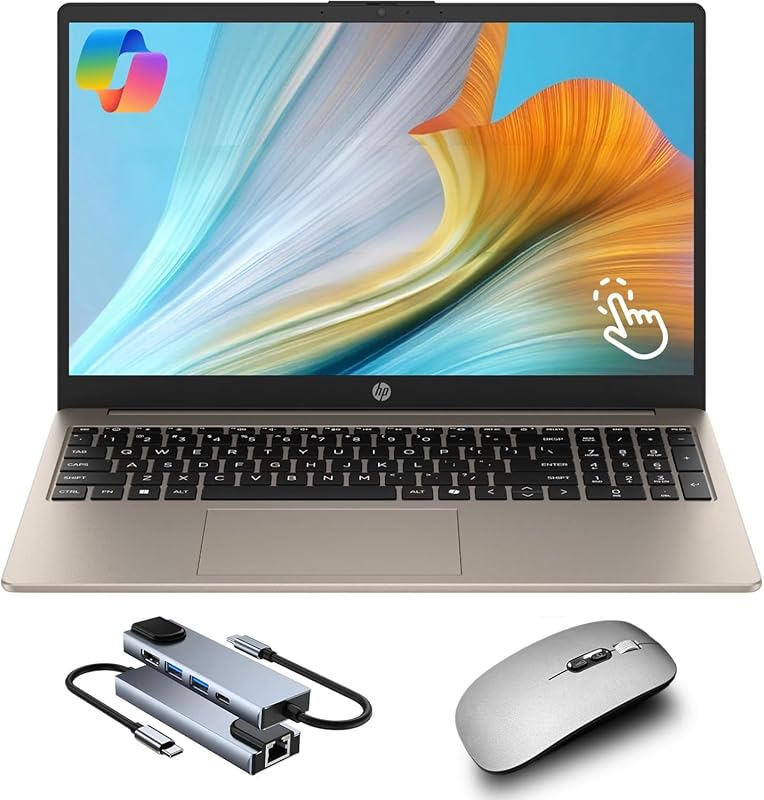 HP 15.6″ Touchscreen Laptop for Business & Student, Intel i3, 16 GB RA