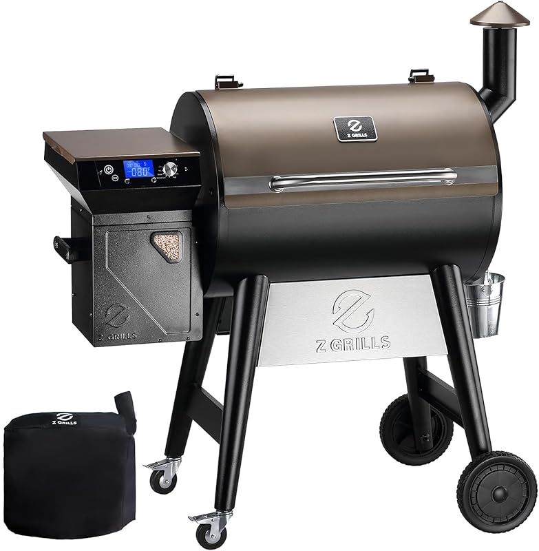 Z GRILLS 2026 8‑in‑1 Electric Wood Pellet Grill & Smoker – PID V3.0 Co