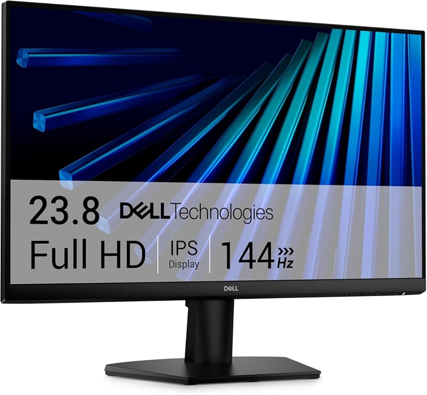 Dell SE2426H 23.8 FHD IPS Monitor 144Hz 1ms, FreeSync, TÜV 3-Star, Du