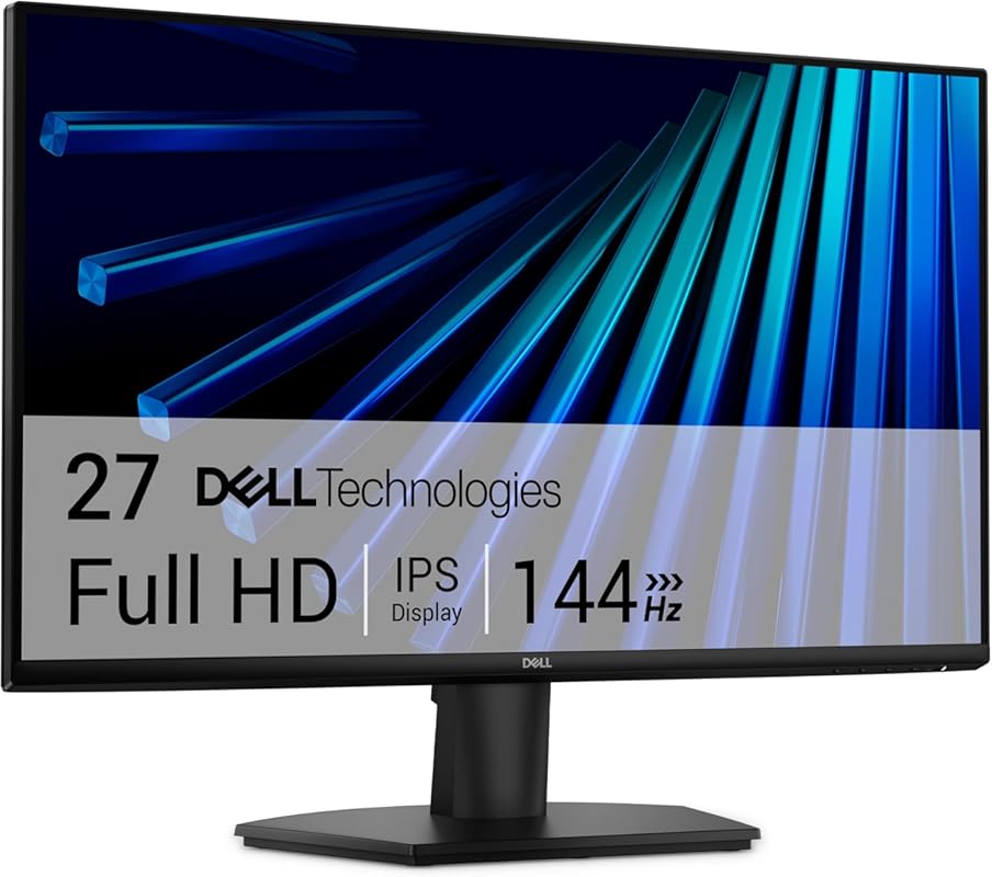 Dell SE2726H 27‑Inch FHD IPS Monitor – 144Hz, 1ms, AMD FreeSync™, TÜV