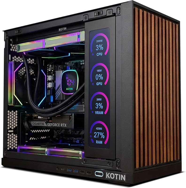 KOTIN G60B Tower: Ryzen 7 9700X, RTX 5060 8GB, 16GB DDR5 6000MHz, 1TB 
