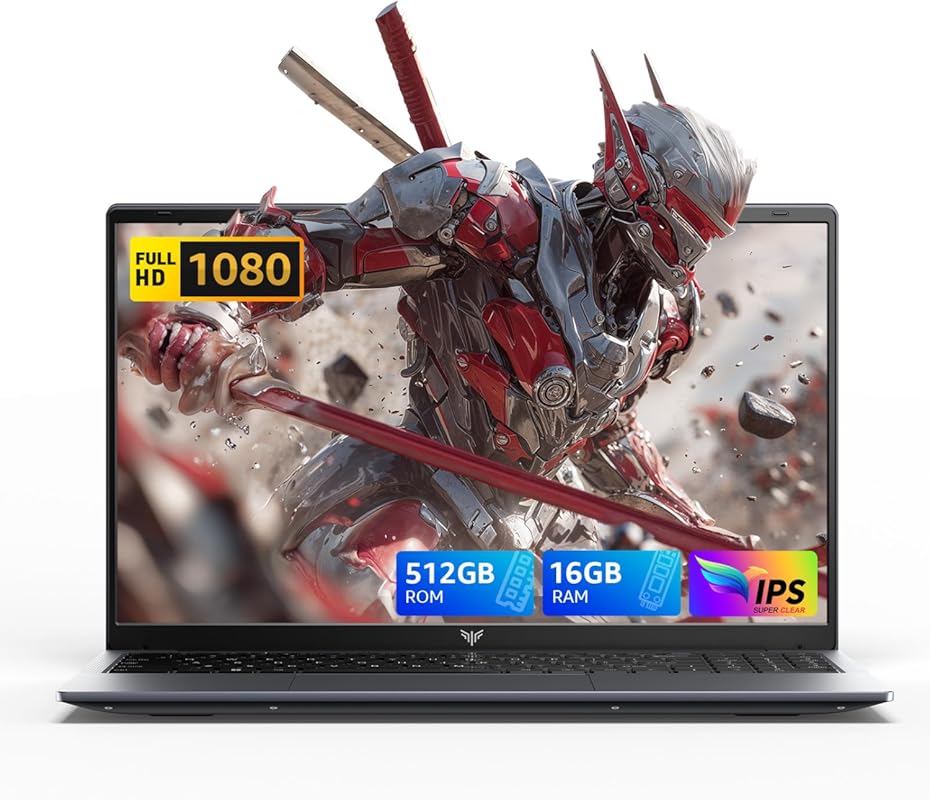 MALLRACE 15.6” Gaming Laptop – AMD Ryzen 4300U (4‑core/4‑thread) up