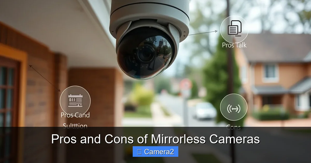 Pros and Cons of Mirrorless Cameras