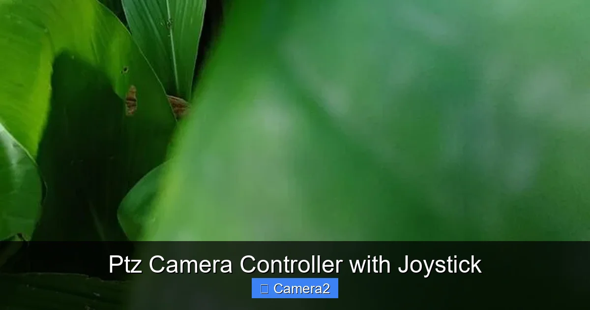 Ptz Camera Controller with Joystick