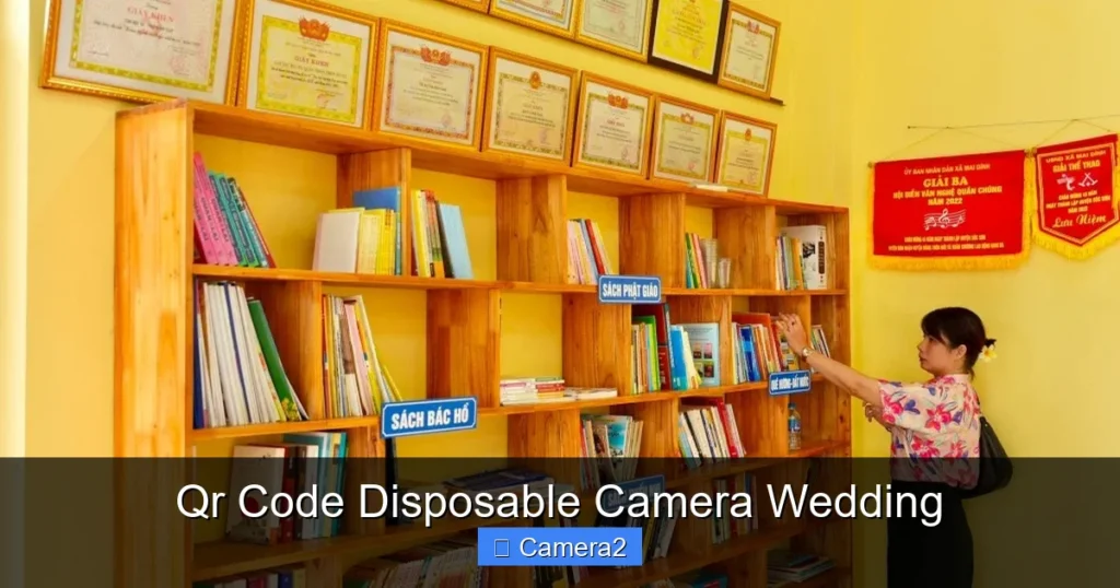 Qr Code Disposable Camera Wedding