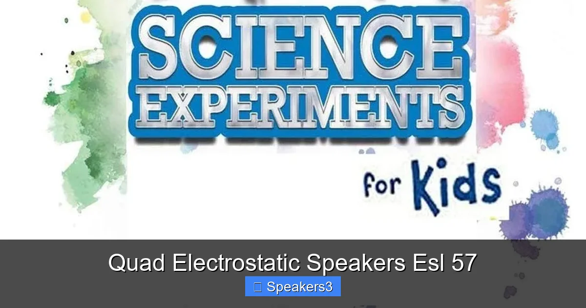 Quad Electrostatic Speakers Esl 57