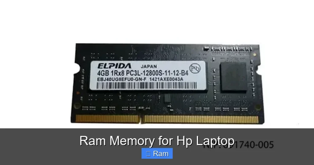 Ram Memory for Hp Laptop