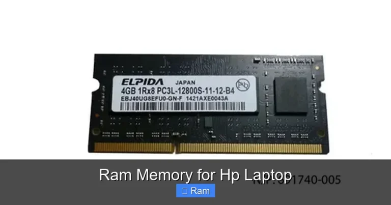 Ram Memory for Hp Laptop