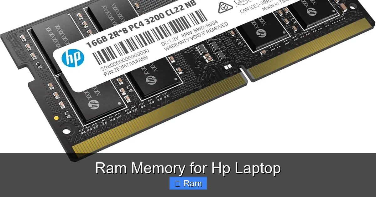 Ram Memory for Hp Laptop