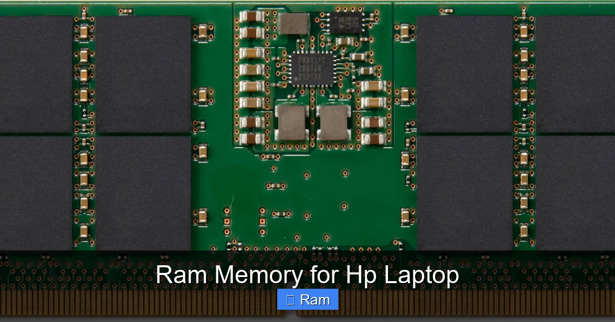 Ram Memory for Hp Laptop