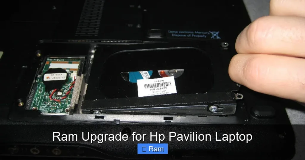 Ram Upgrade for Hp Pavilion Laptop