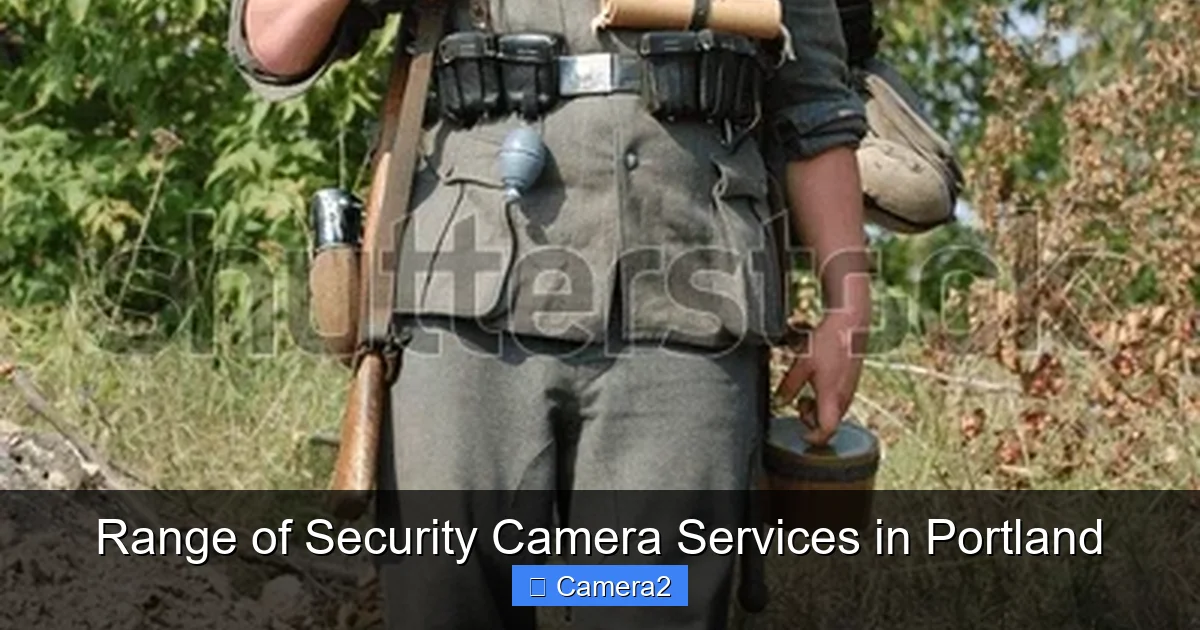 Range of Security Camera Services in Portland