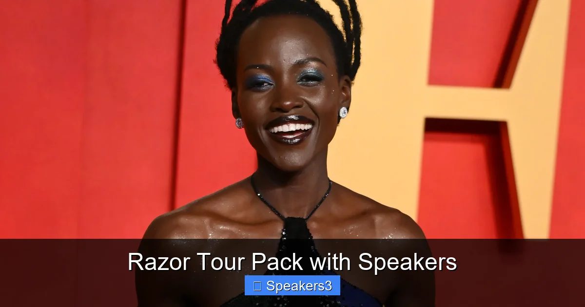 Razor Tour Pack with Speakers