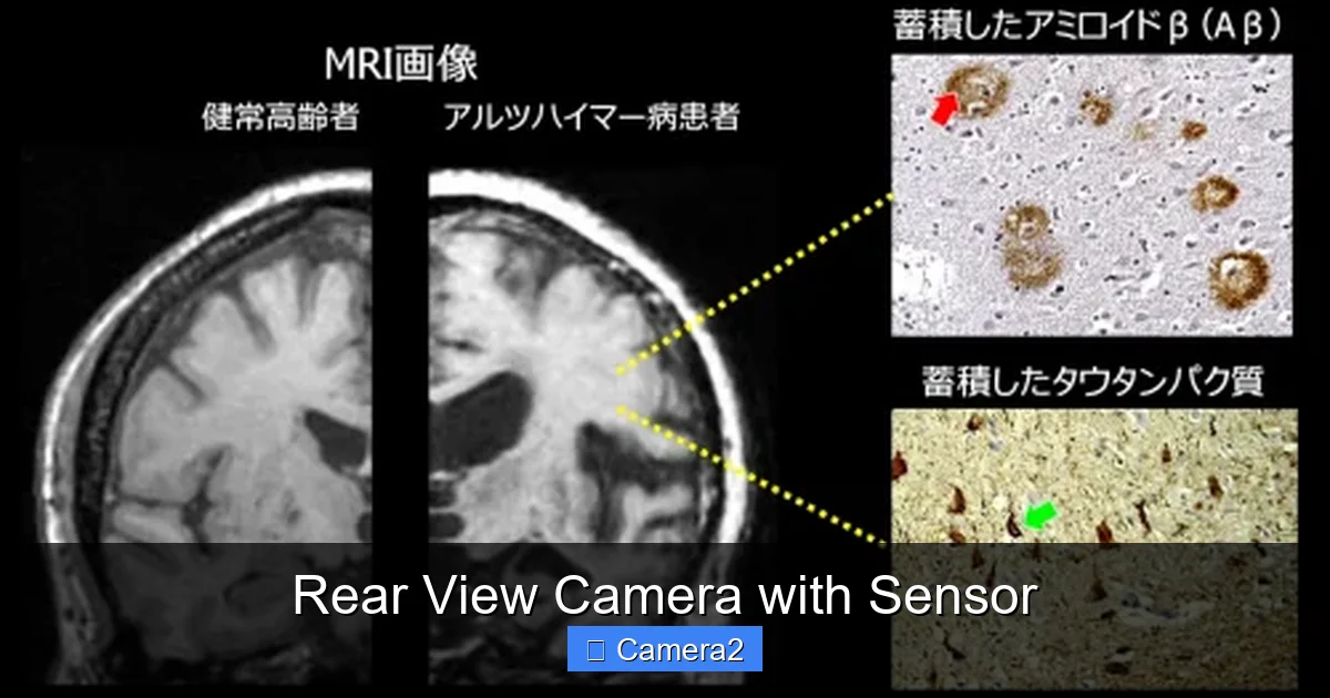 Rear View Camera with Sensor