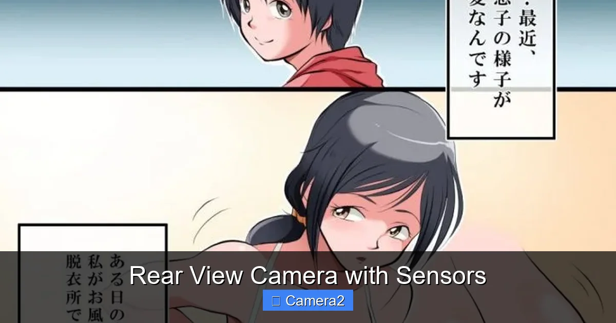 Rear View Camera with Sensors