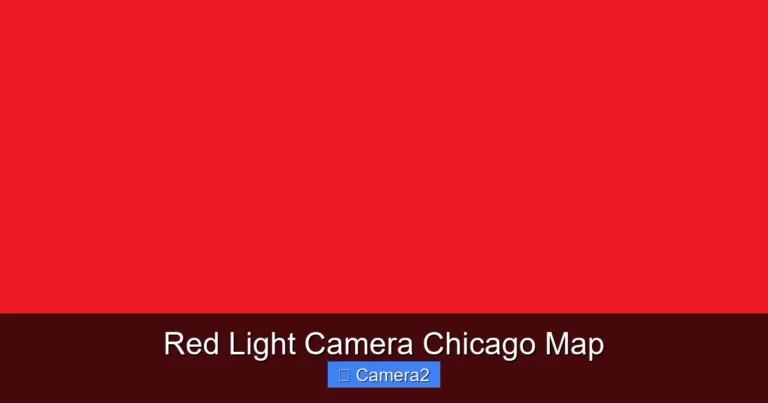Red Light Camera Chicago Map