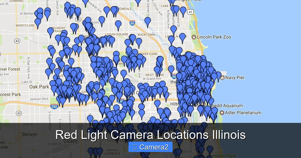 Red Light Camera Locations Illinois
