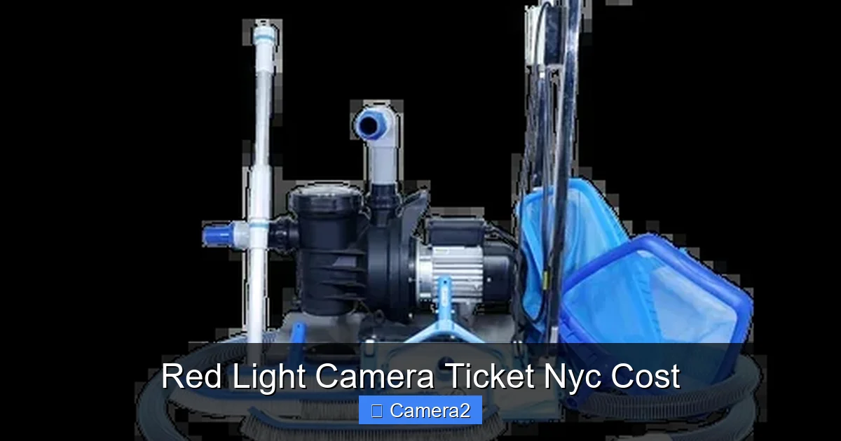 Red Light Camera Ticket Nyc Cost