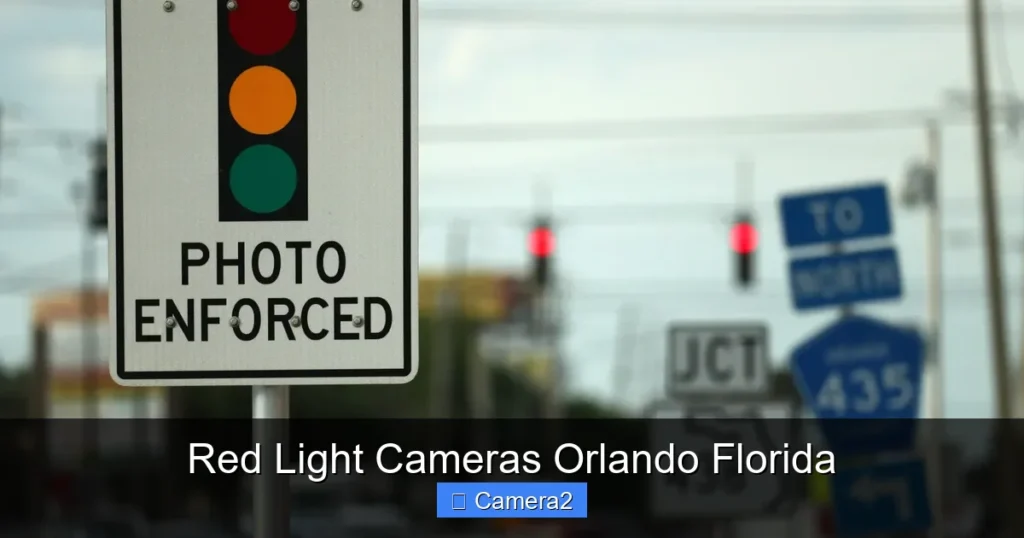 Red Light Cameras Orlando Florida