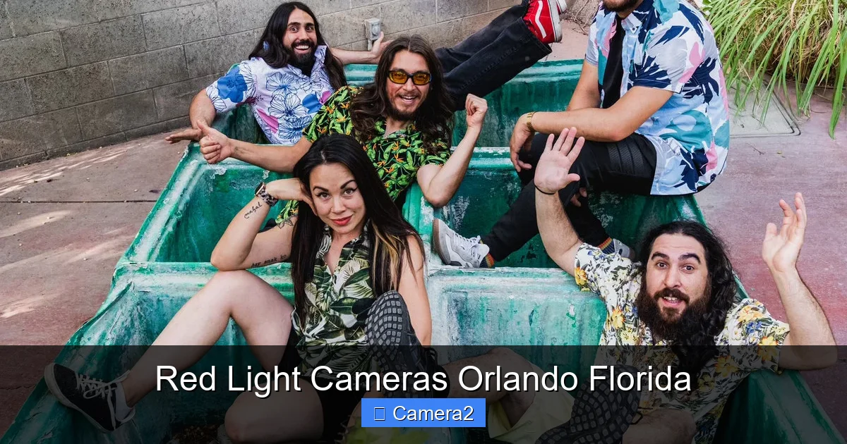 Red Light Cameras Orlando Florida